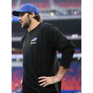 Areena Design <p>Upgrade your streetwear and fanwear rotation with the <strong>Josh Allen 2026 Buffalo Bills Long Sleeve T-Shirt</strong>, a statement T-shirt designed for a bold, modern look and easy everyday styling.</p><ul><li>Distinctive Josh Allen 2026 Buffalo Bills Long Sleeve T-Shirt inspired design</li><li>Versatile choice for casual wear, game day, events, or street style</li><li>Ideal for fans and collectors looking for standout apparel</li></ul> Josh Allen 2026 Buffalo Bills Long Sleeve Black T-Shirt