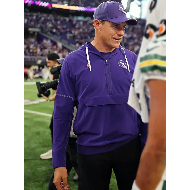Kevin O’Connell 2026 Minnesota Vikings Hooded Anorak Jacket 2 Kevin O’Connell 2026 Minnesota Vikings Hooded Anorak Jacket <p>Upgrade your streetwear and fanwear rotation with the <strong>Kevin O’Connell 2026 Minnesota Vikings Hooded Anorak Jacket</strong>, a statement anorak jacket designed for a bold, modern look and easy everyday styling.</p><ul><li>Distinctive Kevin O’Connell 2026 Minnesota Vikings Hooded Anorak Jacket inspired design</li><li>Versatile choice for casual wear, game day, events, or street style</li><li>Ideal for fans and collectors looking for standout apparel</li></ul>