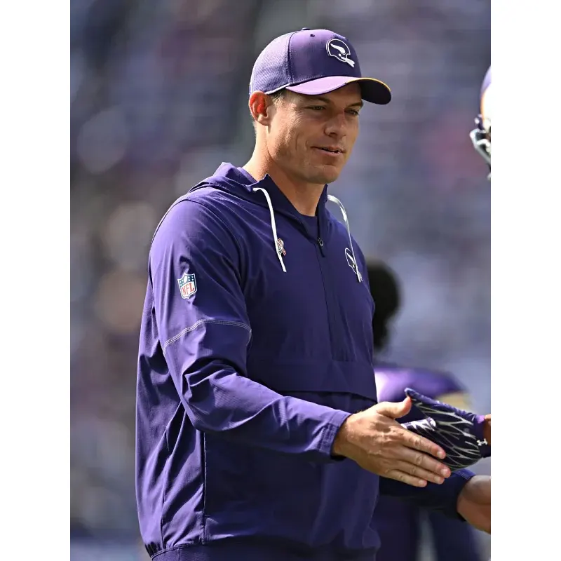 Kevin O’Connell 2026 Minnesota Vikings Hooded Anorak Jacket 3 Kevin O’Connell 2026 Minnesota Vikings Hooded Anorak Jacket <p>Upgrade your streetwear and fanwear rotation with the <strong>Kevin O’Connell 2026 Minnesota Vikings Hooded Anorak Jacket</strong>, a statement anorak jacket designed for a bold, modern look and easy everyday styling.</p><ul><li>Distinctive Kevin O’Connell 2026 Minnesota Vikings Hooded Anorak Jacket inspired design</li><li>Versatile choice for casual wear, game day, events, or street style</li><li>Ideal for fans and collectors looking for standout apparel</li></ul>