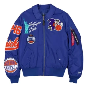 Areena Design <p>Elevate your outerwear collection with the <strong>Knicks New Era x Alpha Industries MA-1 Bomber Jacket</strong>. This MA-1 inspired bomber combines recognizable team style with a bold streetwear influence for Knicks fans. Its versatile profile works for game days, casual layering, urban outfits, and seasonal wear. A strong choice for shoppers looking for a distinctive sports-inspired bomber jacket online.</p> Knicks New Era x Alpha Industries MA-1 Bomber Jacket <p>Elevate your outerwear collection with the <strong>Knicks New Era x Alpha Industries MA-1 Bomber Jacket</strong>. This MA-1 inspired bomber combines recognizable team style with a bold streetwear influence for Knicks fans. Its versatile profile works for game days, casual layering, urban outfits, and seasonal wear. A strong choice for shoppers looking for a distinctive sports-inspired bomber jacket online.</p>
