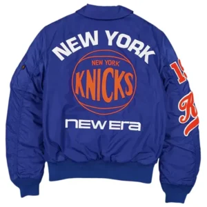 Areena Design <p>Elevate your outerwear collection with the <strong>Knicks New Era x Alpha Industries MA-1 Bomber Jacket</strong>. This MA-1 inspired bomber combines recognizable team style with a bold streetwear influence for Knicks fans. Its versatile profile works for game days, casual layering, urban outfits, and seasonal wear. A strong choice for shoppers looking for a distinctive sports-inspired bomber jacket online.</p> Knicks New Era x Alpha Industries MA-1 Bomber Jacket <p>Elevate your outerwear collection with the <strong>Knicks New Era x Alpha Industries MA-1 Bomber Jacket</strong>. This MA-1 inspired bomber combines recognizable team style with a bold streetwear influence for Knicks fans. Its versatile profile works for game days, casual layering, urban outfits, and seasonal wear. A strong choice for shoppers looking for a distinctive sports-inspired bomber jacket online.</p>