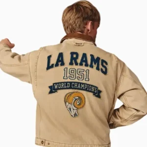 Areena Design <p>Upgrade your streetwear and fanwear rotation with the <strong>LA Rams x Elwood 1951 World Championship Jacket</strong>, a retro-inspired jacket designed for a bold, modern look and easy everyday styling.</p><ul><li>Distinctive LA Rams x Elwood 1951 World Championship Jacket inspired design</li><li>Versatile choice for casual wear, game day, events, or street style</li><li>Ideal for fans and collectors looking for standout apparel</li></ul> LA Rams x Elwood Brown 1951 World Championship Jacket