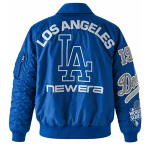 Areena Design <p>Elevate your wardrobe with the <strong>Los Angeles Dodgers New Era x Alpha Industries MA-1 Full-Zip Bomber Jacket</strong>, a standout jacket designed for fans of modern streetwear and statement fashion. Featuring iconic bomber silhouette and practical zip-front design, it offers a versatile look for casual outfits, game-day style, concerts, and everyday wear. Shop the Los Angeles Dodgers New Era x Alpha Industries MA-1 Full-Zip Bomber Jacket online in the USA for a bold, trend-focused addition to your collection.</p> Los Angeles Dodgers New Era x Alpha Industries MA-1 Full-Zip Bomber Jacket <p>Elevate your wardrobe with the <strong>Los Angeles Dodgers New Era x Alpha Industries MA-1 Full-Zip Bomber Jacket</strong>, a standout jacket designed for fans of modern streetwear and statement fashion. Featuring iconic bomber silhouette and practical zip-front design, it offers a versatile look for casual outfits, game-day style, concerts, and everyday wear. Shop the Los Angeles Dodgers New Era x Alpha Industries MA-1 Full-Zip Bomber Jacket online in the USA for a bold, trend-focused addition to your collection.</p>
