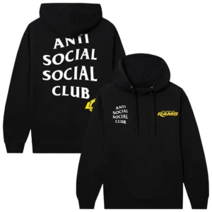 Los Angeles Rams AntiSocialSocialClub x NFL Snap Hoodie