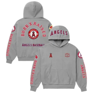 MLB Los Angeles Angels Born x Raised Moneyball Hoodie