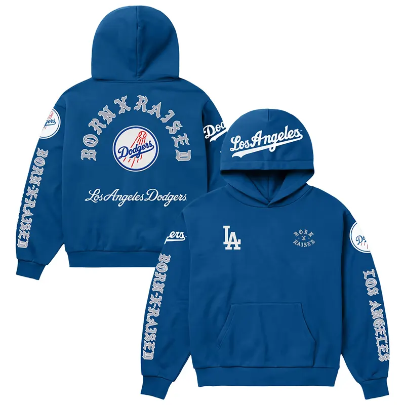 MLB Los Angeles Dodgers Born x Raised Moneyball Hoodie 2 MLB Los Angeles Dodgers Born x Raised Moneyball Hoodie <p>Shop the <strong>MLB Los Angeles Dodgers Born x Raised Moneyball Hoodie</strong>, a standout hoodie designed with comfortable everyday layering. A strong choice for game-day outfits, casual streetwear, and fans who want recognizable team-inspired style.</p>