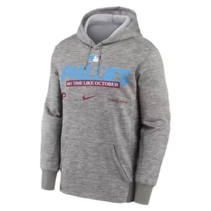 Areena Design <p>Celebrate the 2026 postseason with the <strong>MLB Philadelphia Phillies Heather Gray Nike 2026 Postseason Hoodie</strong>. Designed for Philadelphia Phillies fans, this Nike-inspired hoodie combines a sporty game-day look with easy everyday comfort. The heather gray finish adds a versatile everyday look.</p> MLB Philadelphia Phillies Heather Gray Nike 2026 Postseason Hoodie <p>Celebrate the 2026 postseason with the <strong>MLB Philadelphia Phillies Heather Gray Nike 2026 Postseason Hoodie</strong>. Designed for Philadelphia Phillies fans, this Nike-inspired hoodie combines a sporty game-day look with easy everyday comfort. The heather gray finish adds a versatile everyday look.</p>