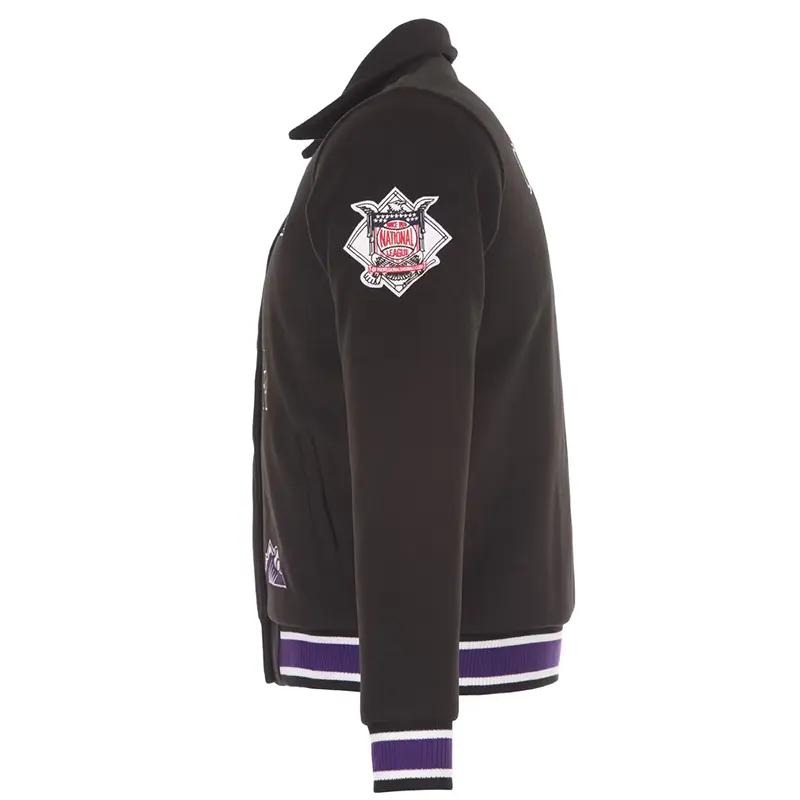 MLB Womens Colorado Rockies JH Design Reversible Full-Snap Jacket 2 MLB Women's Colorado Rockies JH Design Reversible Full-Snap Jacket <p>Shop the <strong>MLB Women's Colorado Rockies JH Design Reversible Full-Snap Jacket</strong>, a standout full-snap jacket designed with versatile reversible styling and classic full-snap closure. A strong choice for game-day outfits, casual streetwear, and fans who want recognizable team-inspired style.</p>