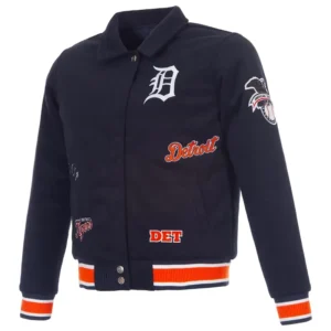 Areena Design <p>Shop the <strong>MLB Women's Detroit Tigers JH Design Navy Reversible Full-Snap Jacket</strong>, a standout full-snap jacket designed with versatile reversible styling and classic full-snap closure. A strong choice for game-day outfits, casual streetwear, and fans who want recognizable team-inspired style.</p> MLB Women's Detroit Tigers JH Design Navy Reversible Full-Snap Jacket <p>Shop the <strong>MLB Women's Detroit Tigers JH Design Navy Reversible Full-Snap Jacket</strong>, a standout full-snap jacket designed with versatile reversible styling and classic full-snap closure. A strong choice for game-day outfits, casual streetwear, and fans who want recognizable team-inspired style.</p>