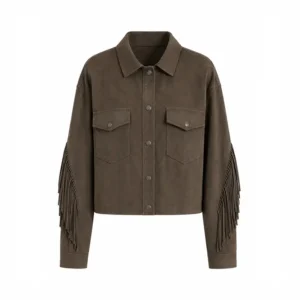 Natalie Alyn Lind Fringe Jacket