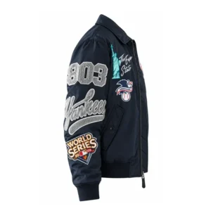 Areena Design <p>Elevate your wardrobe with the <strong>New York Yankees New Era x Alpha Industries MA-1 Full-Zip Bomber Jacket</strong>, a standout jacket designed for fans of modern streetwear and statement fashion. Featuring iconic bomber silhouette and practical zip-front design, it offers a versatile look for casual outfits, game-day style, concerts, and everyday wear. Shop the New York Yankees New Era x Alpha Industries MA-1 Full-Zip Bomber Jacket online in the USA for a bold, trend-focused addition to your collection.</p> New York Yankees New Era x Alpha Industries MA-1 Full-Zip Bomber Jacket <p>Elevate your wardrobe with the <strong>New York Yankees New Era x Alpha Industries MA-1 Full-Zip Bomber Jacket</strong>, a standout jacket designed for fans of modern streetwear and statement fashion. Featuring iconic bomber silhouette and practical zip-front design, it offers a versatile look for casual outfits, game-day style, concerts, and everyday wear. Shop the New York Yankees New Era x Alpha Industries MA-1 Full-Zip Bomber Jacket online in the USA for a bold, trend-focused addition to your collection.</p>