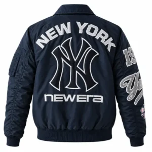 Areena Design <p>Elevate your wardrobe with the <strong>New York Yankees New Era x Alpha Industries MA-1 Full-Zip Bomber Jacket</strong>, a standout jacket designed for fans of modern streetwear and statement fashion. Featuring iconic bomber silhouette and practical zip-front design, it offers a versatile look for casual outfits, game-day style, concerts, and everyday wear. Shop the New York Yankees New Era x Alpha Industries MA-1 Full-Zip Bomber Jacket online in the USA for a bold, trend-focused addition to your collection.</p> New York Yankees New Era x Alpha Industries MA-1 Full-Zip Bomber Jacket <p>Elevate your wardrobe with the <strong>New York Yankees New Era x Alpha Industries MA-1 Full-Zip Bomber Jacket</strong>, a standout jacket designed for fans of modern streetwear and statement fashion. Featuring iconic bomber silhouette and practical zip-front design, it offers a versatile look for casual outfits, game-day style, concerts, and everyday wear. Shop the New York Yankees New Era x Alpha Industries MA-1 Full-Zip Bomber Jacket online in the USA for a bold, trend-focused addition to your collection.</p>