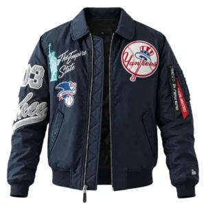 New York Yankees New Era x Alpha Industries MA-1 Full-Zip Bomber Jacket