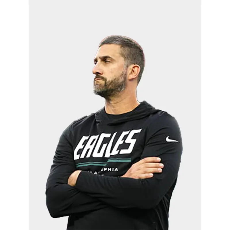 Nick Sirianni Preseason 2026 Eagles Long Sleeve Hooded T-Shirt Nick Sirianni Preseason 2026 Eagles Long Sleeve Hooded T-Shirt <p>Upgrade your streetwear and fanwear rotation with the <strong>Nick Sirianni Preseason 2026 Eagles Long Sleeve Hooded T-Shirt</strong>, a preseason-inspired T-shirt designed for a bold, modern look and easy everyday styling.</p><ul><li>Distinctive Nick Sirianni Preseason 2026 Eagles Long Sleeve Hooded T-Shirt inspired design</li><li>Versatile choice for casual wear, game day, events, or street style</li><li>Ideal for fans and collectors looking for standout apparel</li></ul>