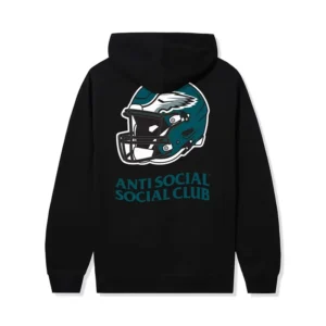 Areena Design <p>Showcase modern sports streetwear with the <strong>Philadelphia Eagles AntiSocialSocialClub x NFL Black Impact Hoodie</strong> in a black colorway. This statement hoodie blends team-inspired identity with a bold collaborative aesthetic for Philadelphia Eagles fans. Ideal for game-day layering, casual outfits, travel, and everyday wear, it offers an easy way to bring fan style into your rotation. Shop this stylish hoodie online for a standout look.</p> Philadelphia Eagles AntiSocialSocialClub x NFL Black Impact Hoodie <p>Showcase modern sports streetwear with the <strong>Philadelphia Eagles AntiSocialSocialClub x NFL Black Impact Hoodie</strong> in a black colorway. This statement hoodie blends team-inspired identity with a bold collaborative aesthetic for Philadelphia Eagles fans. Ideal for game-day layering, casual outfits, travel, and everyday wear, it offers an easy way to bring fan style into your rotation. Shop this stylish hoodie online for a standout look.</p>
