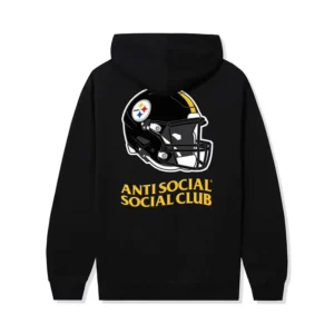 Areena Design <p>Showcase modern sports streetwear with the <strong>Pittsburgh Steelers AntiSocialSocialClub x NFL Black Impact Hoodie</strong> in a black colorway. This statement hoodie blends team-inspired identity with a bold collaborative aesthetic for Pittsburgh Steelers fans. Ideal for game-day layering, casual outfits, travel, and everyday wear, it offers an easy way to bring fan style into your rotation. Shop this stylish hoodie online for a standout look.</p> Pittsburgh Steelers AntiSocialSocialClub x NFL Black Impact Hoodie <p>Showcase modern sports streetwear with the <strong>Pittsburgh Steelers AntiSocialSocialClub x NFL Black Impact Hoodie</strong> in a black colorway. This statement hoodie blends team-inspired identity with a bold collaborative aesthetic for Pittsburgh Steelers fans. Ideal for game-day layering, casual outfits, travel, and everyday wear, it offers an easy way to bring fan style into your rotation. Shop this stylish hoodie online for a standout look.</p>