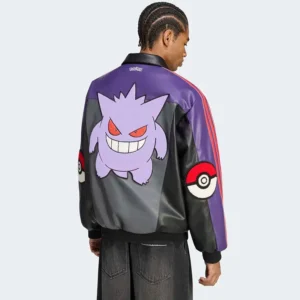 Areena Design <p>Upgrade your streetwear and fanwear rotation with the <strong>Pokemon x Adidas 30th Anniversary Gengar Leather Jacket</strong>, a anniversary-inspired leather jacket designed for a bold, modern look and easy everyday styling.</p><ul><li>Distinctive Pokemon x Adidas 30th Anniversary Gengar Leather Jacket inspired design</li><li>Versatile choice for casual wear, game day, events, or street style</li><li>Ideal for fans and collectors looking for standout apparel</li></ul> Pokemon x Adidas 30th Anniversary Gengar Leather Jacket <p>Upgrade your streetwear and fanwear rotation with the <strong>Pokemon x Adidas 30th Anniversary Gengar Leather Jacket</strong>, a anniversary-inspired leather jacket designed for a bold, modern look and easy everyday styling.</p><ul><li>Distinctive Pokemon x Adidas 30th Anniversary Gengar Leather Jacket inspired design</li><li>Versatile choice for casual wear, game day, events, or street style</li><li>Ideal for fans and collectors looking for standout apparel</li></ul>