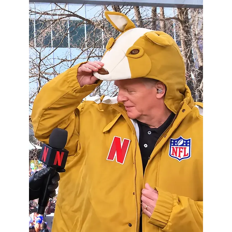 Roger Goodell N-F-L Kangaroo Jacket 3 Roger Goodell N-F-L Kangaroo Jacket <p>Upgrade your wardrobe with the <strong>Roger Goodell N-F-L Kangaroo Jacket</strong>, a stylish jacket designed for fans of standout streetwear and modern outerwear. Featuring durable everyday construction, a comfortable fit, and distinctive detailing, this piece is ideal for casual wear, collections, and everyday styling. Buy this premium jacket online in the USA.</p>