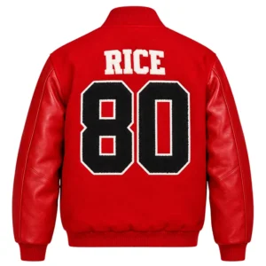 Areena Design <p>Upgrade your wardrobe with the <strong>SF 49ers Jerry Rice Red Jacket</strong>, a stylish jacket designed for fans of standout streetwear and modern outerwear. Featuring durable everyday construction, a comfortable fit, and distinctive detailing, this piece is ideal for casual wear, collections, and everyday styling. Buy this premium jacket online in the USA.</p> SF 49ers Jerry Rice Red Jacket <p>Upgrade your wardrobe with the <strong>SF 49ers Jerry Rice Red Jacket</strong>, a stylish jacket designed for fans of standout streetwear and modern outerwear. Featuring durable everyday construction, a comfortable fit, and distinctive detailing, this piece is ideal for casual wear, collections, and everyday styling. Buy this premium jacket online in the USA.</p>