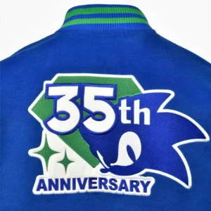 Areena Design <p>Upgrade your streetwear and fanwear rotation with the <strong>Sonic the Hedgehog 35th Anniversary Varsity Jacket</strong>, a anniversary-inspired varsity jacket designed for a bold, modern look and easy everyday styling.</p><ul><li>Distinctive Sonic the Hedgehog 35th Anniversary Varsity Jacket inspired design</li><li>Versatile choice for casual wear, game day, events, or street style</li><li>Ideal for fans and collectors looking for standout apparel</li></ul> Sonic the Hedgehog 35th Anniversary Varsity Jacket <p>Upgrade your streetwear and fanwear rotation with the <strong>Sonic the Hedgehog 35th Anniversary Varsity Jacket</strong>, a anniversary-inspired varsity jacket designed for a bold, modern look and easy everyday styling.</p><ul><li>Distinctive Sonic the Hedgehog 35th Anniversary Varsity Jacket inspired design</li><li>Versatile choice for casual wear, game day, events, or street style</li><li>Ideal for fans and collectors looking for standout apparel</li></ul>
