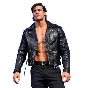 Steven Borden Dynamite Leather Jacket
