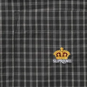 Areena Design <p>Shop the <strong>Supreme Black Mini Plaid Shirt</strong>, a standout plaid shirt designed with timeless plaid pattern. Ideal for streetwear rotations, seasonal layering, and collectors looking for a bold branded statement.</p> Men's Supreme Black Mini Plaid Shirt