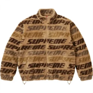 Supreme Repeat Jacquard Fleece Jacket