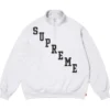 Areena Design <p>Shop the <strong>Supreme Slant Appliqué Black Half Zip Pullover</strong>, a standout half-zip pullover designed with sporty half-zip styling and signature appliqué detailing. Ideal for streetwear rotations, seasonal layering, and collectors looking for a bold branded statement.</p> Supreme Slant Appliqué White Half Zip Pullover