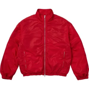 Supreme Stand Collar Lined Nylon Jacket
