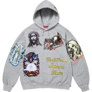 Supreme Stickers Hooded Sweatshirt
