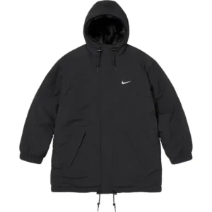 Supreme x Nike Faux Fur Reversible Black Parka