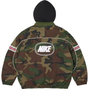 Areena Design <p>Shop the <strong>Supreme x Nike Nylon Woodland Camo Hooded Jacket</strong>, a standout hooded jacket designed with lightweight nylon construction and distinctive camouflage styling. Ideal for streetwear rotations, seasonal layering, and collectors looking for a bold branded statement.</p> Supreme Nike Nylon Woodland Camo Hooded Jacket