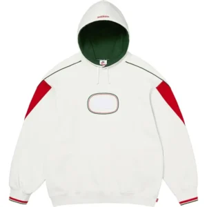 Supreme x Nike White Hooded Sweatshirt