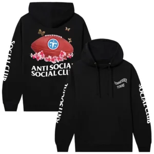 Tennessee Titans AntiSocialSocialClub x NFL Impact Blossom Hoodie