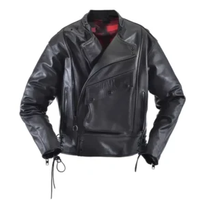 Vanson Swedish Vintage Style Motorcycle Leather Jacket