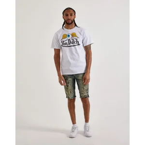Areena Design <p>Add throwback motorsport-inspired energy to your wardrobe with the Von Dutch T-shirt. Its recognizable graphic identity creates an easy Y2K and streetwear feel that works with denim, cargo pants, or layered casual outfits. Shop the Von Dutch T-shirt online for retro fashion styling, everyday wear, and a bold branded graphic tee look.</p> Von Dutch T-shirt <p>Add throwback motorsport-inspired energy to your wardrobe with the Von Dutch T-shirt. Its recognizable graphic identity creates an easy Y2K and streetwear feel that works with denim, cargo pants, or layered casual outfits. Shop the Von Dutch T-shirt online for retro fashion styling, everyday wear, and a bold branded graphic tee look.</p>