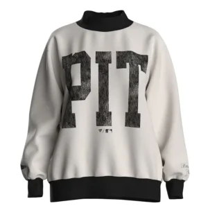 Women's Pittsburgh Pirates Fanatics City Abbreviation Funnel Neck Sweatshirt