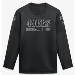 49ers 2026 Salute to Service Crewneck Sweatshirt