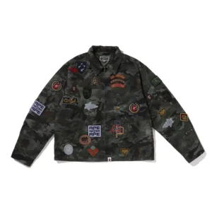 Areena Design <p>Explore the A BATHING APE Hybrid Camo Multi Badge Jacket, a distinctive branded jacket created for modern casual, sportswear, or streetwear styling. Its recognizable design makes it ideal for layering, fan outfits, and statement everyday looks. Shop the A BATHING APE Hybrid Camo Multi Badge Jacket to add a versatile, eye-catching outerwear piece to your collection.</p> A BATHING APE Hybrid Camo Multi Badge Jacket <p>Explore the A BATHING APE Hybrid Camo Multi Badge Jacket, a distinctive branded jacket created for modern casual, sportswear, or streetwear styling. Its recognizable design makes it ideal for layering, fan outfits, and statement everyday looks. Shop the A BATHING APE Hybrid Camo Multi Badge Jacket to add a versatile, eye-catching outerwear piece to your collection.</p>