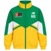 Areena Design <p>Shop the <strong>Milwaukee Bucks Hunter Green Varsity Jacket</strong>, crafted from premium cotton fabric in a stylish green color. This jacket offers a comfortable fit, durable construction, and a standout look for casual wear, streetwear, fan outfits, and everyday styling.</p><ul><li><strong>Material:</strong> Cotton</li><li><strong>Color:</strong> Green</li><li><strong>Style:</strong> Comfortable, versatile, and easy to layer</li></ul> AFLW Ellie McKenzie Track Jacket