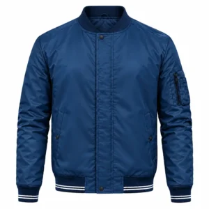 Adam Ruzek Chicago Blue Bomber Jacket