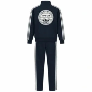 Areena Design <p>Shop the Adidas x Oasis Navy Tracksuit in Navy Fleece, made for comfortable everyday wear, easy layering, game days, travel, weekends, gifting, and versatil Adidas x Oasis Navy Tracksuit