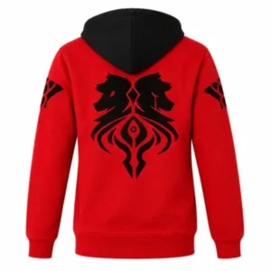 Areena Design <p>Shop the <strong>Aphmau Aaron Lycan Zip Up Hoodie</strong>, crafted from premium fleece fabric in a stylish red color. This hoodie offers a comfortable fit, durable construction, and a standout look for casual wear, streetwear, fan outfits, and everyday styling.</p><ul><li><strong>Material:</strong> Fleece</li><li><strong>Color:</strong> Red</li><li><strong>Style:</strong> Comfortable, versatile, and easy to layer</li></ul> Aphmau Aaron Lycan Zip Up Red Hoodie