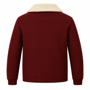 Areena Design <p>Shop the Ashley All American S06 Maroon Jacket in Maroon Wool, made for comfortable everyday wear, easy layering, game days, travel, weekends, gifting, and Ashley All American S06 Maroon Jacket