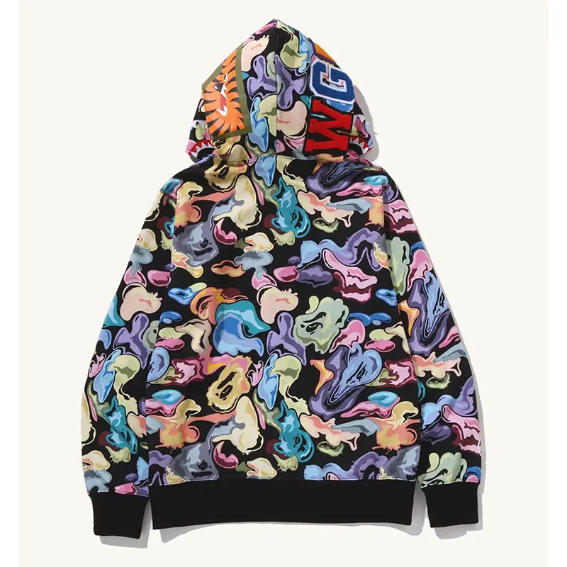 BAPE ART Camo Shark Full Zip Hoodie BAPE ART Camo Shark Full Zip Hoodie <p>Explore the BAPE ART Camo Shark Full Zip Hoodie, a statement full-zip hoodie with bold streetwear appeal. The recognizable design makes it ideal for layering with casual outfits, sneaker looks, and everyday urban style. Shop the BAPE ART Camo Shark Full Zip Hoodie for a distinctive addition to any BAPE-inspired wardrobe.</p>