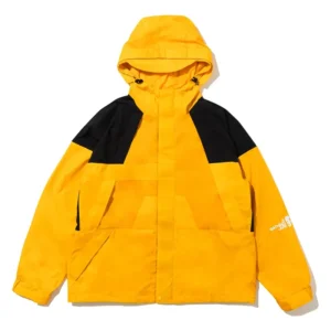 BAPE By Kazuki Kuraishi Yellow Snowboard 2-Layer Jacket