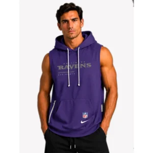 Areena Design <p>Discover the Baltimore Ravens 2026 Sideline Sleeveless Hoodie, a sporty sleeveless hoodie designed for a modern sideline-inspired look. Its distinctive team-focused styling makes it a strong choice for training-day outfits, casual layering, and fanwear. Shop the Baltimore Ravens 2026 Sideline Sleeveless Hoodie for an athletic addition to your everyday wardrobe.</p> Baltimore Ravens 2026 Sideline Sleeveless Hoodie <p>Discover the Baltimore Ravens 2026 Sideline Sleeveless Hoodie, a sporty sleeveless hoodie designed for a modern sideline-inspired look. Its distinctive team-focused styling makes it a strong choice for training-day outfits, casual layering, and fanwear. Shop the Baltimore Ravens 2026 Sideline Sleeveless Hoodie for an athletic addition to your everyday wardrobe.</p>