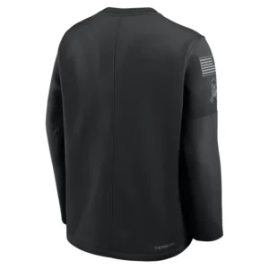 Areena Design <p>Show your team pride in the Black Fleece Bears 2026 Salute to Service Crewneck Sweatshirt with comfortable everyday style, versatile layering, and a confident fan-fo</p> Unisex Bears 2026 Salute to Service Fleece Black Crewneck Sweatshirt