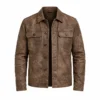 Areena Design <p>Shop the Charlie Kelly Green Shirt Jacket in Green Cotton, made for comfortable everyday wear, easy layering, game days, travel, weekends, gifting, and versa Ben Glenroy Trucker Leather Jacket