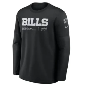 Areena Design <p>Show your team pride in the Black Fleece Bills 2026 Salute to Service Crewneck Sweatshirt with comfortable everyday style, versatile layering, and a confident fan-fo</p> Bills 2026 Salute to Service Black Fleece Crewneck Sweatshirt